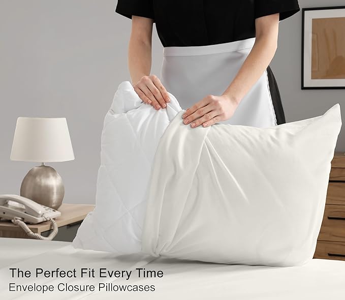 RUVANTI 100% Cotton Sheets – Twin XL Size Percale Bedding, Cooling & Breathable - Image 7