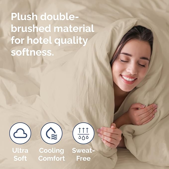 Duvet Cover Queen Size Set - Image 3