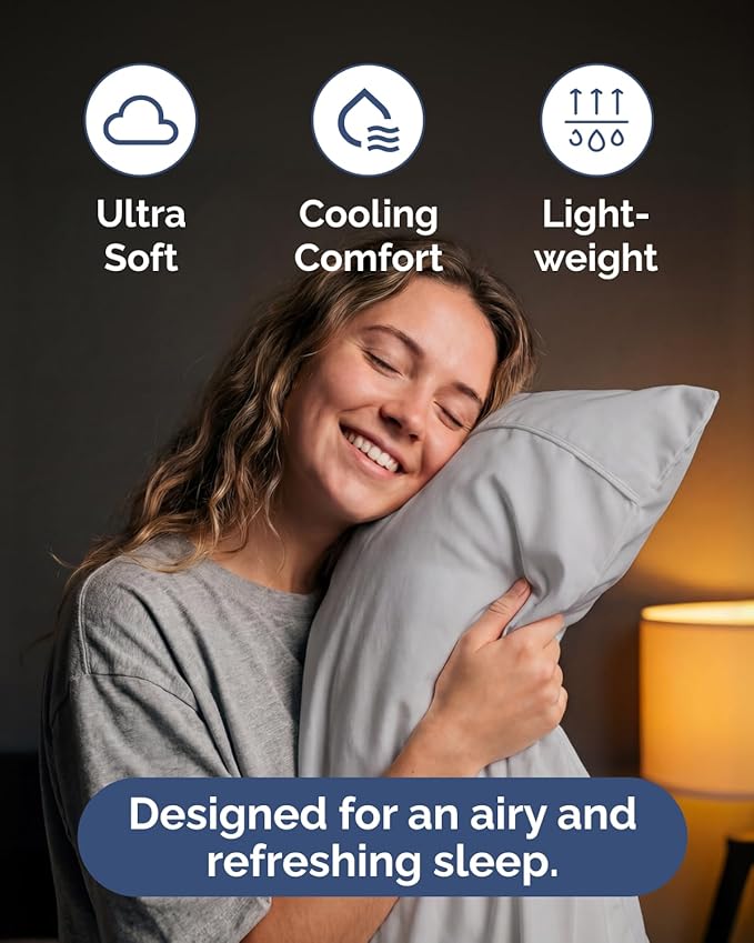 Lightweight 4 Piece Bed Sheet Set Full Size - Image 3