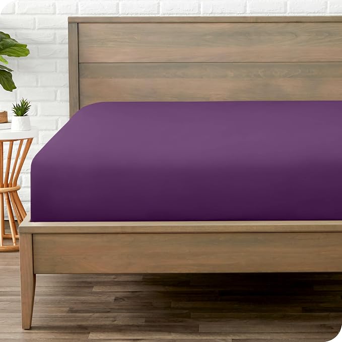 Bare Home Fitted Bottom Sheet King Size by BareHome