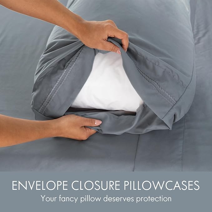 ClevaHome Queen Size Sheet Set - Image 3