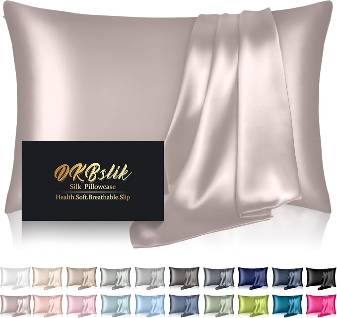 Mulberry Silk Pillow Cases King Size, Silk Pillowcase by HOME