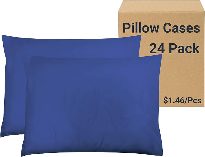 ZPECC Pillow Cases Bulk 24 Pack by ZPECC-ABrandThatHasBeenFocusedOnBabyProductsFor18Years