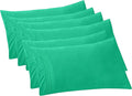 Elegant Comfort 6-Pack Solid Pillowcases 1500 Premium Hotel Quality Microfiber by ELEGANTCOMFORT