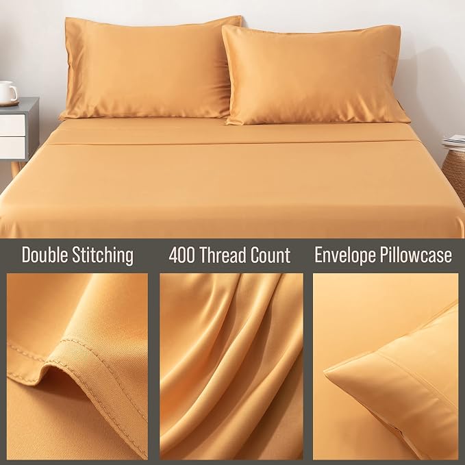 Bella Coterie | Luxury Bamboo Viscose Standard Size Pillowcase Set | 100% - Image 3