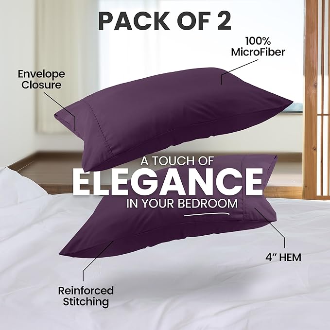 Utopia Bedding King Pillow Cases - Image 5