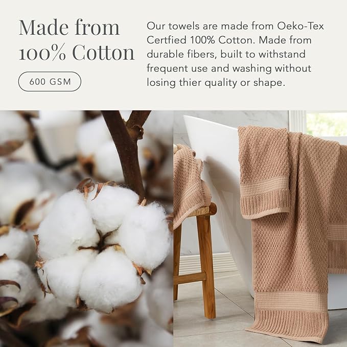 NY Loft 100% Cotton 2 Pack Bath Sheet Towel Set | Extra Large Oversize Bath - Image 3