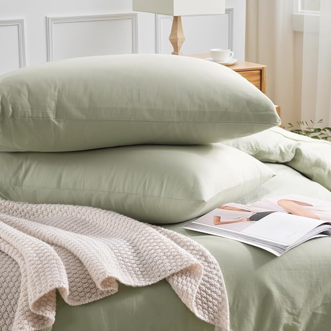 NEXHOME PRO Twin Duvet Cover Set – 100% Certified Organic Cotton - Image 6