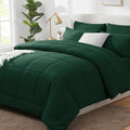 CozyLux Full Size Comforter Sets Emerald Green, 7 Pieces Bed in a Bag, All by CozyLux