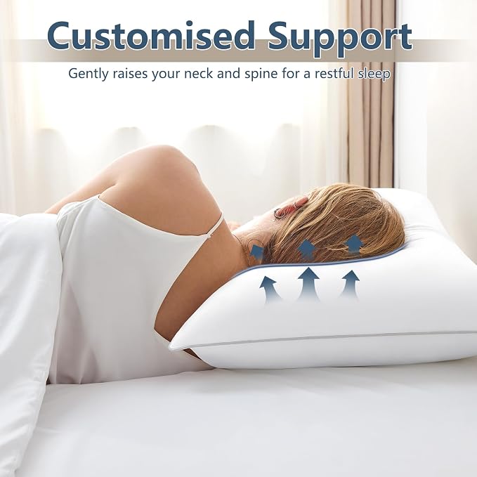 CozyLux Soft Supportive Bed Pillows - Image 8