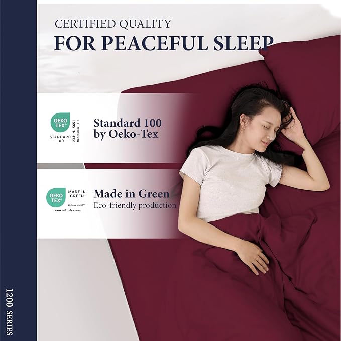 100% Egyptian Cotton Sheets California King Size - Image 6