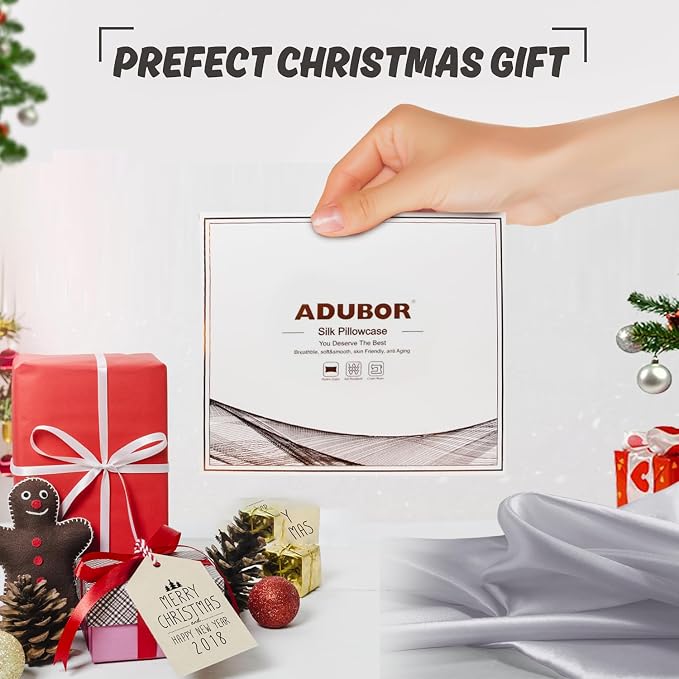 Adubor 100% Silk Pillowcase - Image 7