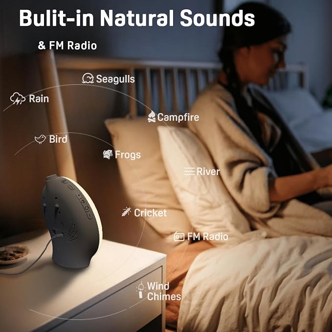 Wake Up Light Sunrise Alarm Clock - Image 3