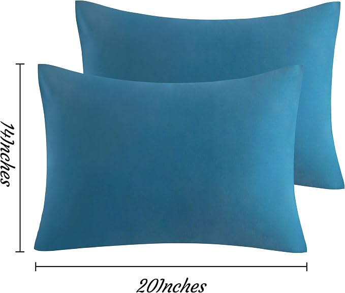 NTBAY Toddler Pillow Cases Set of 2, 2 Pack Brushed Microfiber 14x20 Pillow - Image 6