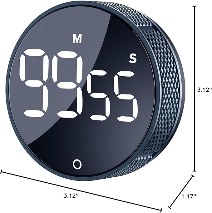 AVINIA Digital Kitchen Timers, Visual timers Large LED Display Magnetic - Image 7