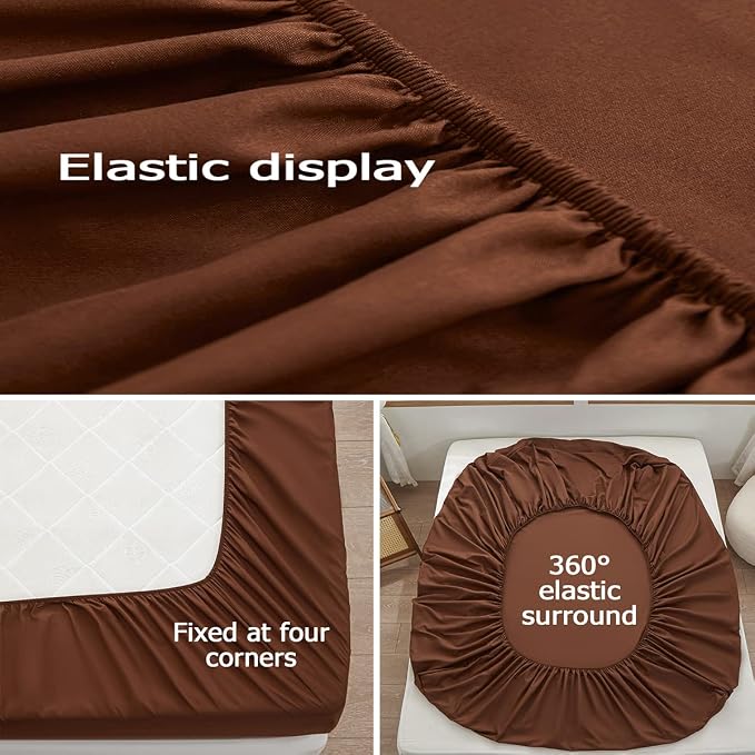Bedding Full Size Fitted Sheet Only - Image 4