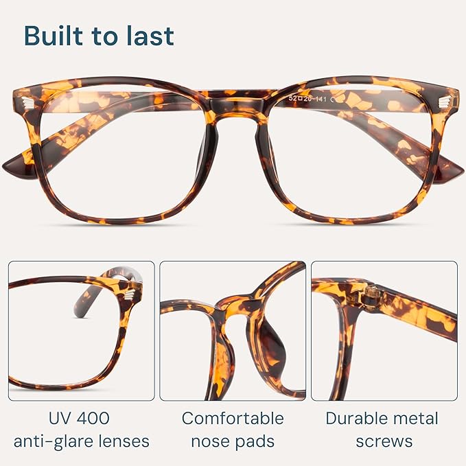 Gaoye Tortoise Blue Light Glasses - Image 6