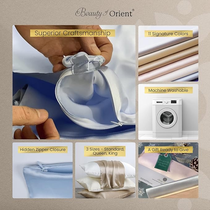 Premium Mulberry Silk Pillowcase - Image 5
