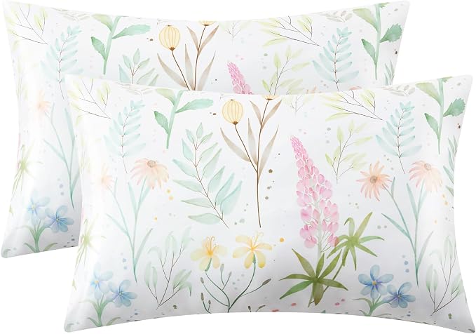 Satin Pillowcase 2 Pack by EXQHomeTexitleCoLtd