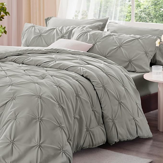 BEDELITE Grey King Size Comforter Set - Image 2