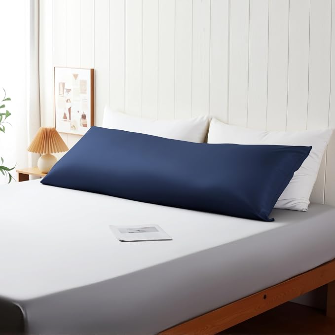 Body Cooling Pillow Case, Viscose Derived from Bamboo Long Pillow Protectors - Image 7