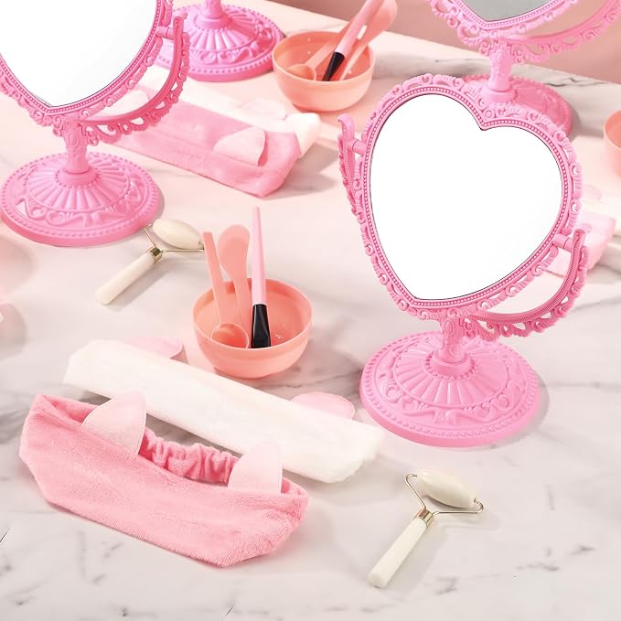 8 Set Spa Party Supplies for Women Spa Party Favors Bulk Include Heart Shaped - Image 5