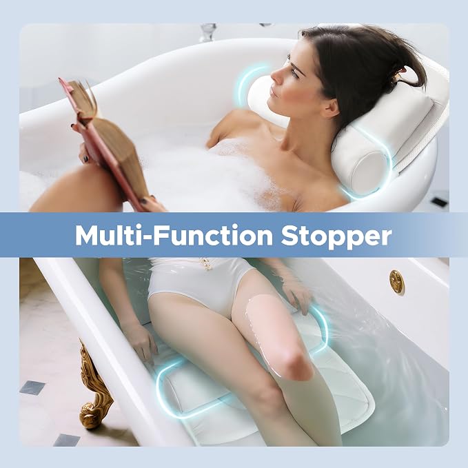 Sunlit Ultra Soft Full Body Bath Pillow - Image 3