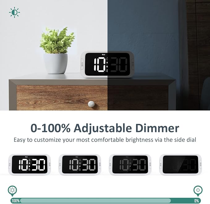 Odokee Digital Dual Alarm Clock - Image 8