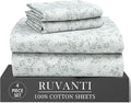 RUVANTI 4 Pcs Cotton Sheets by Ruvanti