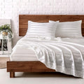 MR&HM Satin Bed Sheets, Full Size Sheets Set by MRHM