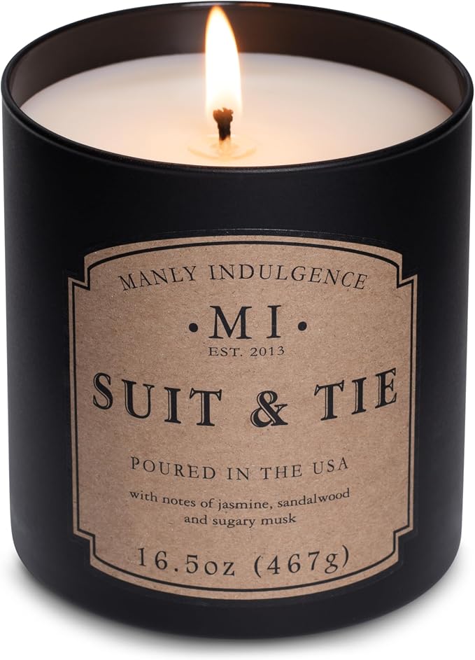 Manly Indulgence Suit & Tie Scented Candles - Image 3