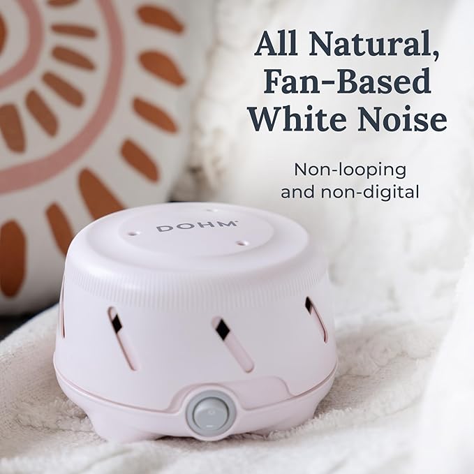 Yogasleep Dohm Uno White Noise Sound Machine, Real Fan Inside - Image 3