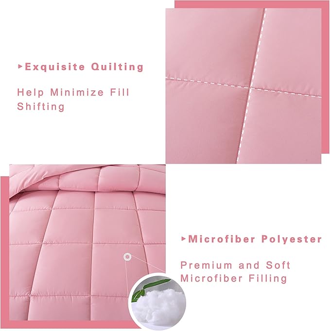DOWNCOOL Queen Comforter Set -All Season Bedding Comforters Sets - Image 4