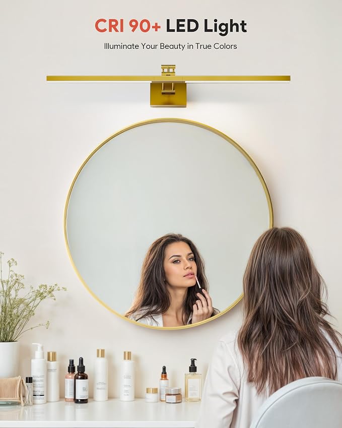 VONLUCE 36" LED Bathroom Vanity Light, 3CCT Modern LED Vanity Lights - Image 5