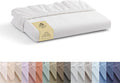 Linen Home 100% Cotton Percale Weave Fitted Sheet, Full Size, 1 Deep Pocket by LINENHOME