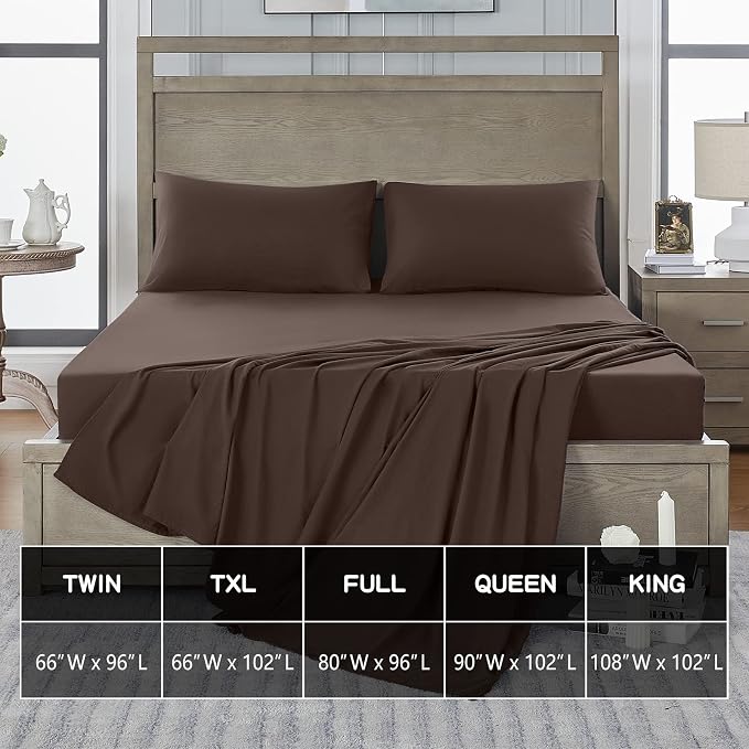 FreshCulture Queen Flat Sheets Only 2 Pack - Image 5