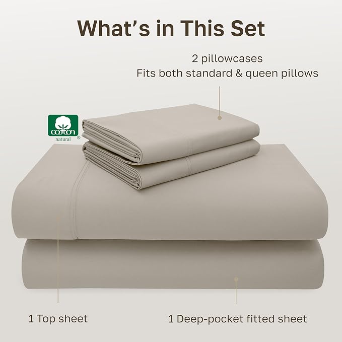 California Design Den Full Size Bed Sheets Set - Image 4