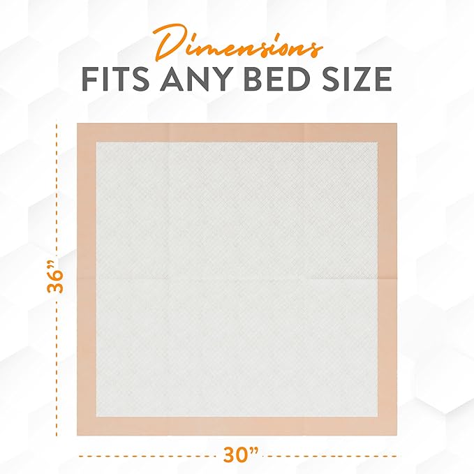 Inspire Extra Large Super Absorbent Disposable Bed Pads - Image 6