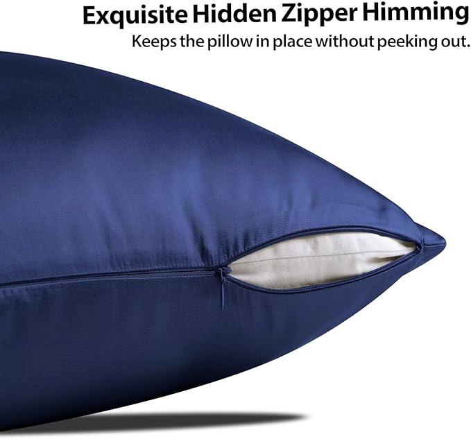 4 Pack Cooling Pillow Cases, Viscose Derived from Bamboo Pillow Protectors - Image 3