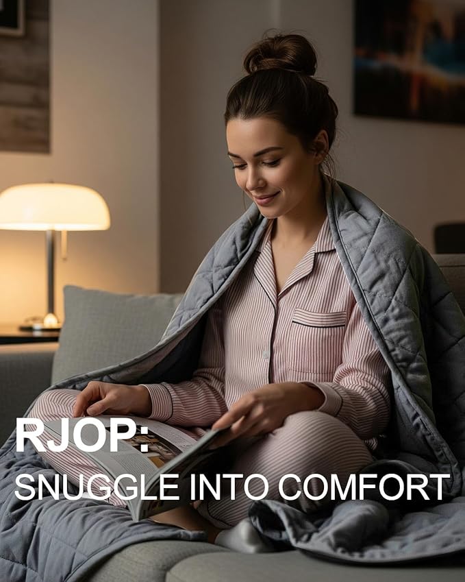 Weighted Blanket 15lbs 60"x80", Weighted Blankets - Image 3
