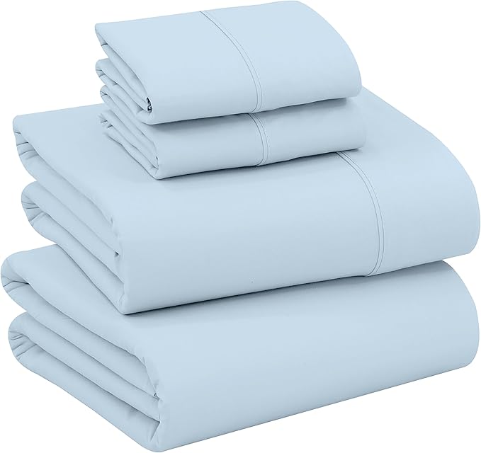 RUVANTI 100% Cotton Sheets – Full Size Percale Bedding, Cooling & Breathable by Ruvanti