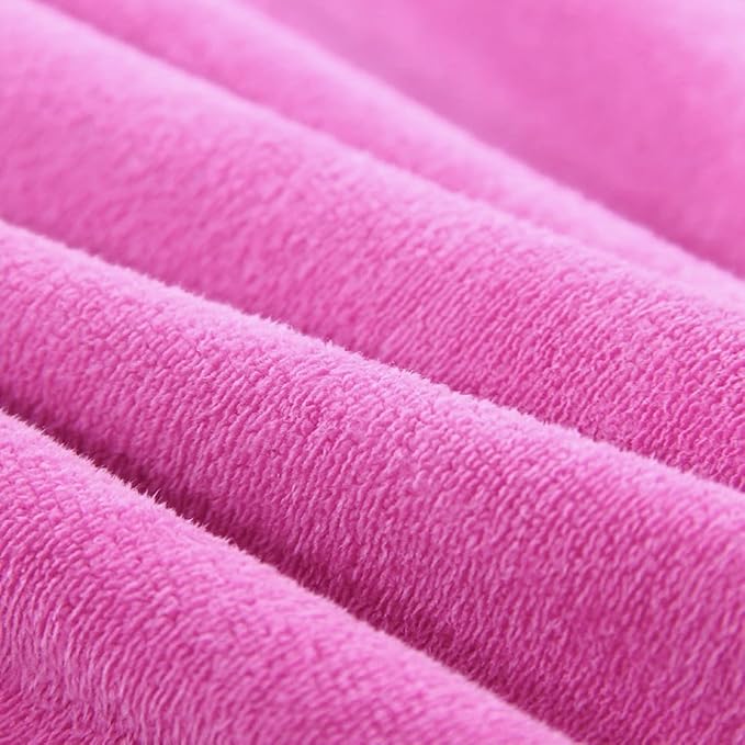 FakeFace Women Absorbent Microfiber Bath Towel Body Wrap Set Gym Spa Robe Dry - Image 6