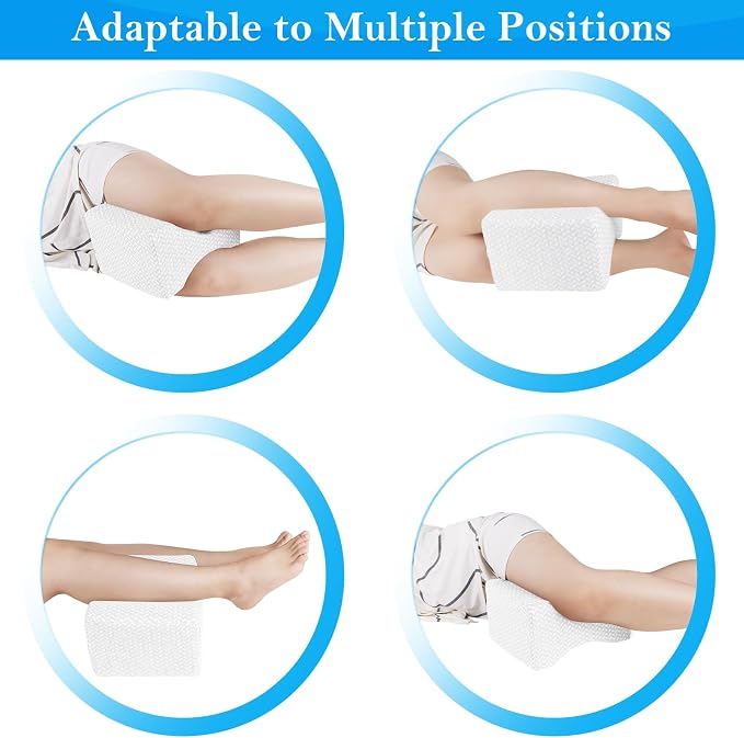 BlissTrends Memory Foam Knee Pillow, Knee Pillow - Image 5