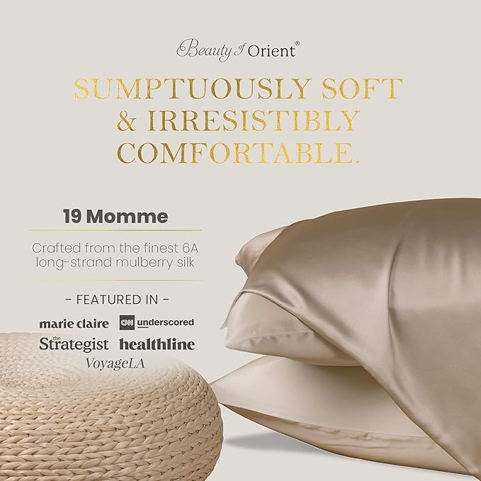 Premium Mulberry Silk Pillowcase - Image 2