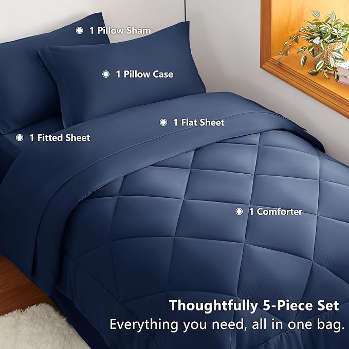 CozyLux Twin Comforter Set - Image 3