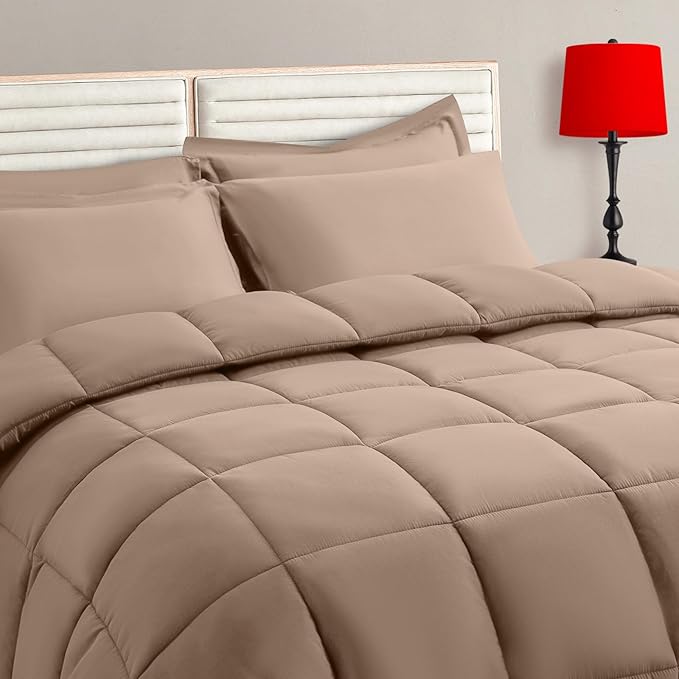 TAIMIT Beige Queen Size Comforter Set by TAIMITBedingSets