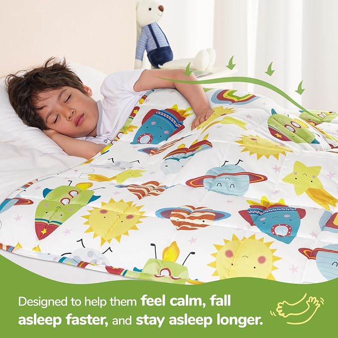 Sivio Weighted Blanket 5lbs, Breathable Heavy Throw Blankets - Image 2