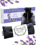 Lavender Eye Pillow for Relaxation, Sleep – Weighted Eye Mask for Headache by HIhealer