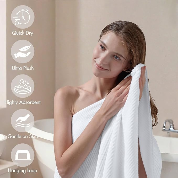 Madison Park 6-Piece Towel Washcloths Set - Image 6