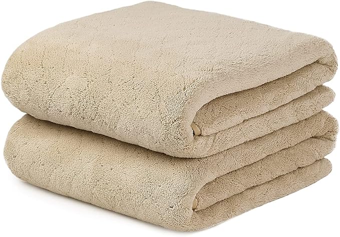 JML Microfiber Bath Towels, Ultra Soft, Super Absorbent and Fast Drying by JML